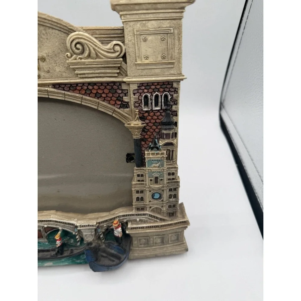 Vintage The Venetian Las Vegas Casino Resort 3D Gondola Picture Photo Frame